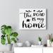 Trinx Inspirational Quote Canvas The Road Is My Home Wall Art Motivational Motto Inspiring Posters Prints Artwork Decor Ready To Hang Canvas | Wayfair