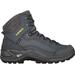 Lowa Renegade GTX Mid Hunting Boots Leather Men's, Dark Blue/Lime SKU - 120987