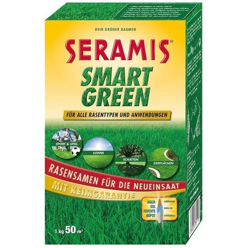 Smart Green Rasensamen 1 kg für 50 m² - Seramis