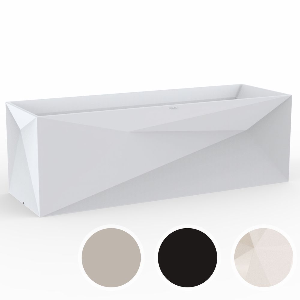 Vondom »FAZ« Jardiniere Outdoor Pflanzengefäß White / Lackiert Hochglanz Image