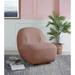 Yedaid child Accent Chair with Swivel in Pink Teddy Sherpa for Living Room