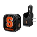 Syracuse Orange Team Logo Dual Port USB Car & Home Charger