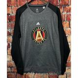 Adidas Shirts | Atlanta United Fc Adidas Climawarm Mls Soccer Long Sleeve Top Shirt Men’s Xl | Color: Black/Gray | Size: Xl