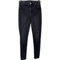 American Eagle Outfitters Jeans | American Eagle Studded Trim Hi-Rise Black Jegging Size 2 | Color: Black | Size: 2