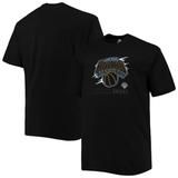 Men's Black New York Knicks Big & Tall Pop T-Shirt