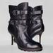 Coach Shoes | Coach Thelma Stiletto Black Mid-Calf Leather Boot Sz 10 | Color: Black | Size: 10