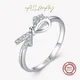 Ailmay – bagues fines en argent Sterling 925 pour femme cadeau de saint-valentin bijoux de mariage