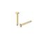 Small Tiny Nails 1.2X8mm for DIY Household Accessories Gold Tone 500pcs