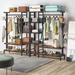 17 Stories 47.2" Clothes Rack | 70.8 H x 47.2 W x 15.7 D in | Wayfair 34B44B84257749E19BC133000B0454DD