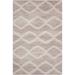 White 144 x 108 x 0.19 in Area Rug - Foundry Select Anchise Geometric Machine Woven Beige/Area Rug Chenille | 144 H x 108 W x 0.19 D in | Wayfair