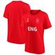 "T-shirt UEFA Women's Euros 2022 Angleterre - Rouge - Femme"