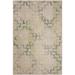 Green/White 168 x 120 W in Area Rug - Foundry Select Ancika Moroccan Machine Woven Green/Beige Area Rug Chenille | 168 H x 120 W in | Wayfair