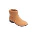 Women's The Zenni Bootie by Comfortview in Camel (Size 7 M)
