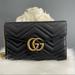 Gucci Bags | Gucci Gg Marmont Matelasse Mini Chain Wallet | Color: Black/Gold | Size: Os
