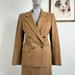 Burberry Jackets & Coats | Burberry's Wool Camel Hair Peacoat Double Breasted Blazer | Color: Brown/Tan | Size: 4