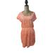 American Eagle Outfitters Dresses | American Eagle Outfitters - Large Neon Orange Dress With Pockets - Nwt | Color: Orange/White | Size: L