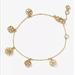 Kate Spade Jewelry | Kate Spade New York Spade Floral Charm Bracelet | Color: Gold | Size: Os