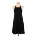 Old Navy Casual Dress - A-Line: Black Solid Dresses - Women's Size X-Small