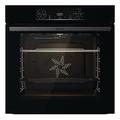 Gorenje OptiBake BOS6737 E02B Einbau-Backofen / 77L / AquaClean/Heißluft/ExtraSteam/AirFry/PerfectGrill/Pizzamode 300°C/Schwarz