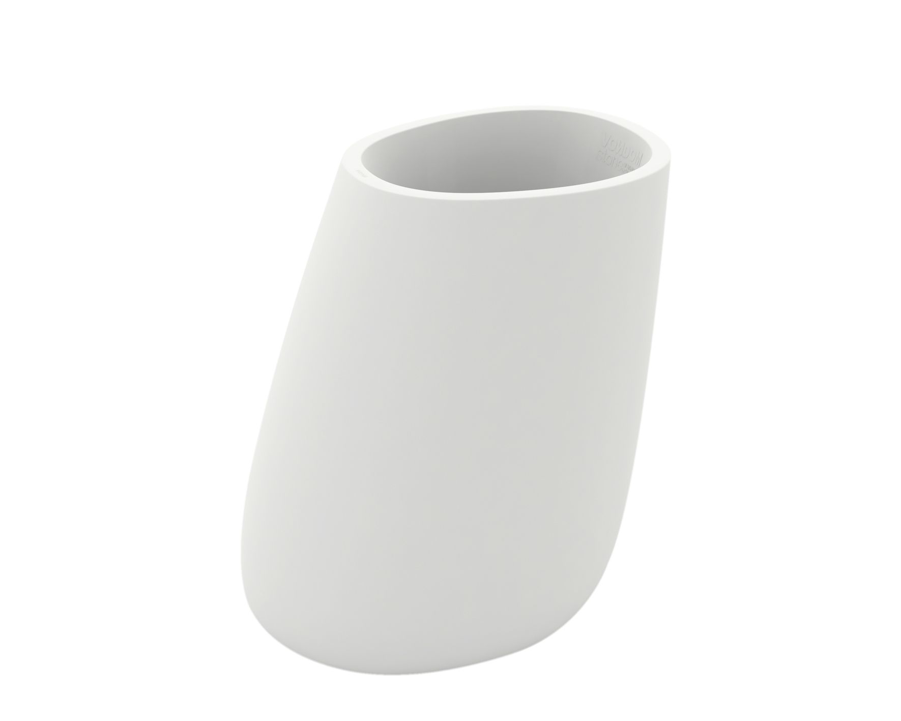 Vondom »STONE« Outdoor Pflanzengefäss 80x40x65cm / Basic Matt / Ice Image