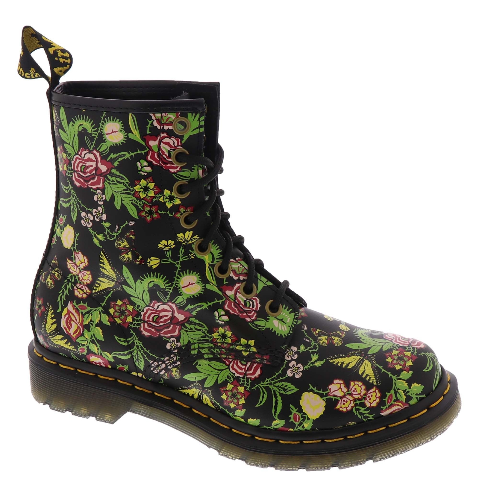 Dr Martens 1460 Bloom Backhand Boot - Womens UK 4 US 6 Black Boot Medium