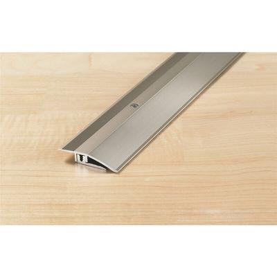 Anpassungsprofil Proline procover Designfloor, 0-9 mm, Aluminium, 100 cm, eloxiert Edelstahl