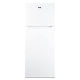 Summit FF109IM 24" Wide 10 Cu. Ft. Top Freezer Refrigerator with Ice