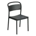 Muuto Linear Steel Outdoor Side Chair - MLINSCHS-BLCK