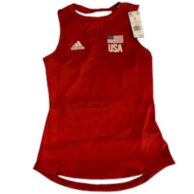 Adidas Tops | Adidas Team Usa Volleyball Women’s Jersey Usa Olympics Msr $90 Size S | Color: Red | Size: S