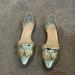 J. Crew Shoes | J Crew Gold Mules Loafers | Color: Gold | Size: 7.5