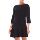 Kate Spade Dresses | Kate Spade Caution Yo The Wind Black Dress, Size 4 | Color: Black | Size: 4