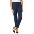 Plus Size Women's Secret Slimmer® Pant by Catherines in Navy (Size 20 W)