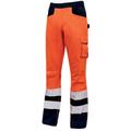 HL155OF-S - Pantalon à haute visibilité modéle light Orange Fluo gamme hi-light Taille s - U-power