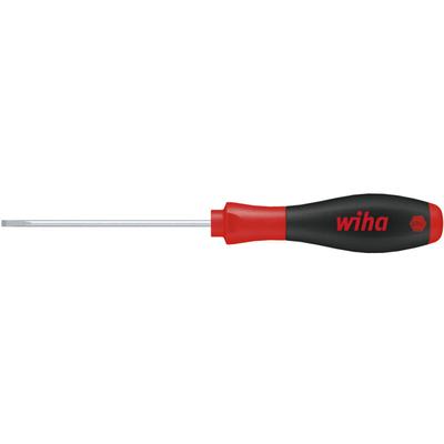Wiha - Schraubendreher SoftFinish® Schlitz mit Rundklinge für tiefliegende Schrauben 2,5 mm x 75 mm Image