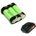 Tauschpack für Matrix Akku cd 12 j- B012002 . 12 v mit 1,5 Ah 1500 mAh