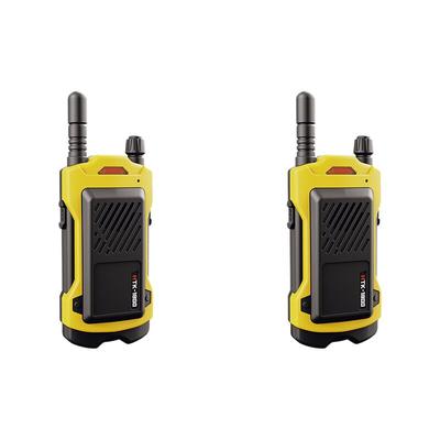 A pair of mini toy walkie-talkie...