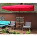 10 x 6.5ft Rectangular Patio Outdoor Market Table Umbrellas