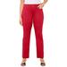 Plus Size Women's Secret Slimmer® Pant by Catherines in Classic Red (Size 18 W)