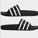 Adidas Shoes | Adidas Slides | Color: Black/White | Size: 9