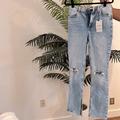 Zara Jeans | Never Worn, Blue Jeans From Zara. Perfect For Summer. | Color: Blue | Size: 6