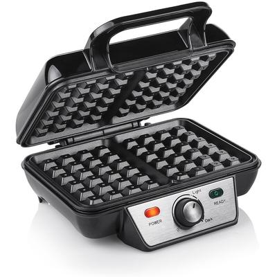 Tristar - Waffeleisen WF-2195 für 2 Brüssler Waffeln, 1000 Watt Waffeleisen