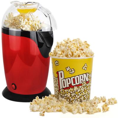Popcornmaschine für Zuhause, Elektrischer Popcorn-Maker, Rot, Größe: 30,5 x 17 x 16,3 cm, Gewicht: