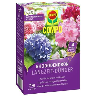 Rhododendron Langzeit-Dünger - 2 kg für ca. 35 m² - Compo