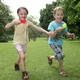 Cuillère de transport d'œufs en plein air jeu d'équilibre de course d'entraînement pour enfants