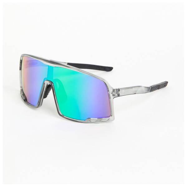 CHPO - Henrik Mirror Polarized Cat. 3 - Fahrradbrille Gr L grau/blau/türkis