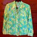 Lilly Pulitzer Tops | Lilly Pulitzer Shirt Sz Medium | Color: Green | Size: M