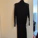 Zara Dresses | Black Zara Long Sleeve Turtle Neck Dress The Top Portion Is Black Transparent | Color: Black | Size: S