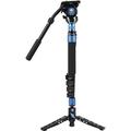 Sirui P-325FS 5-Section Carbon Fiber Monopod with VH-10 Video Head P325FS+VH10