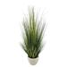 Primrue Artificial Foliage Grass in Planter Ceramic/Plastic in White | 42 H x 18 W x 18 D in | Wayfair CEE01CF613AF4332B4BB57B261FB7974