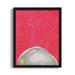 Joss & Main Bassel Series 2 By Andrea Stokes - Framed Wall Art Paper in Gray/Green/Pink | 20 H x 20 W x 1.25 D in | Wayfair